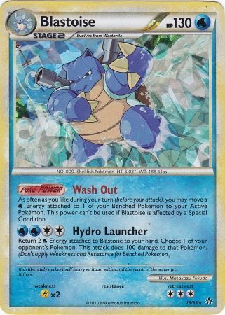 Blastoise (13/95) (Cracked Ice Holo) [HeartGold & SoulSilver: Unleashed] | Exor Games Summserside