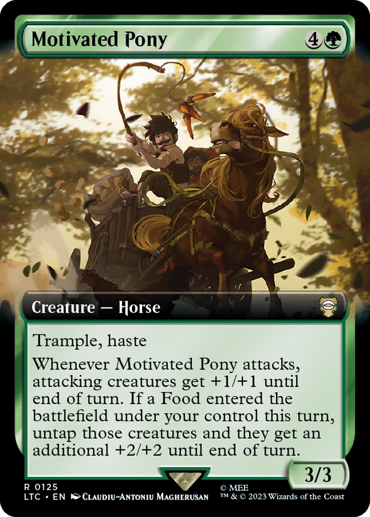 Motivated Pony (Extended Art) [The Lord of the Rings: Tales of Middle-Earth Commander] | Exor Games Summserside