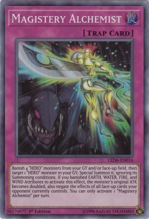 Magistery Alchemist [LED6-EN016] Super Rare | Exor Games Summserside