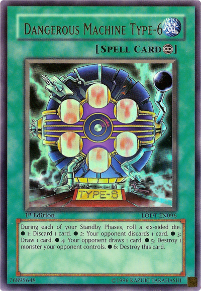 Dangerous Machine Type-6 [LODT-EN096] Ultra Rare | Exor Games Summserside