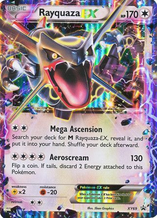 Rayquaza EX (XY69) (Jumbo Card) [XY: Black Star Promos] | Exor Games Summserside