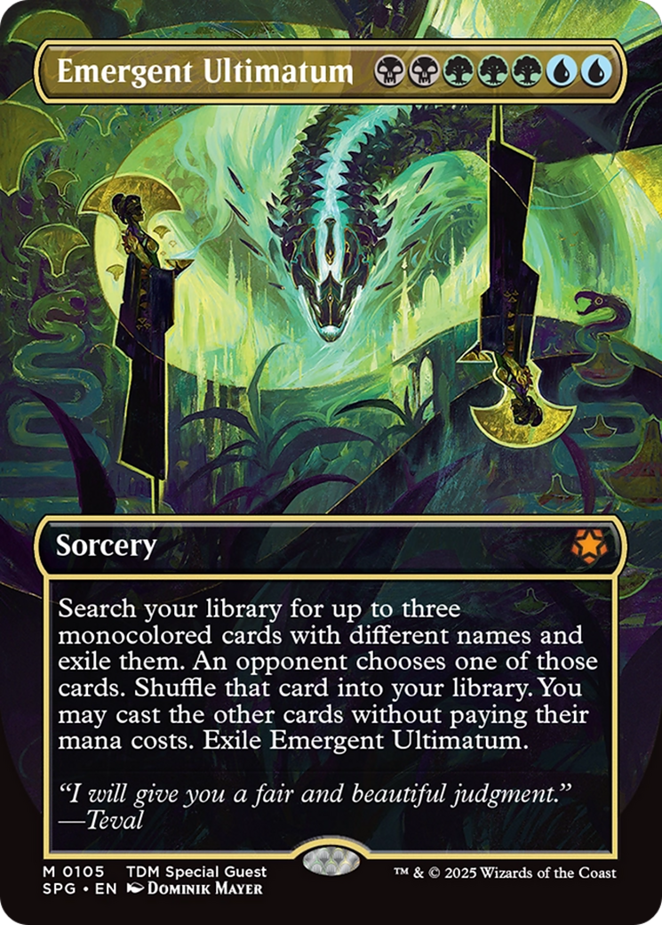Emergent Ultimatum (Borderless) [Tarkir: Dragonstorm Special Guests] | Exor Games Summserside