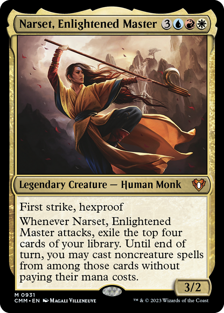 Narset, Enlightened Master [Commander Masters] | Exor Games Summserside