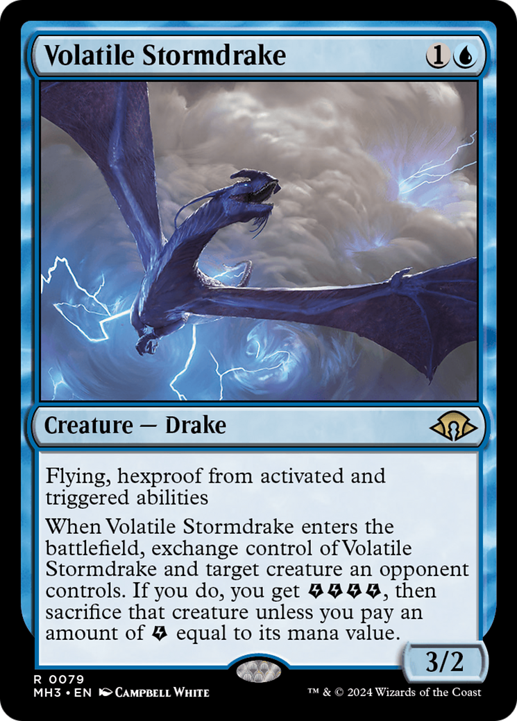 Volatile Stormdrake [Modern Horizons 3] | Exor Games Summserside