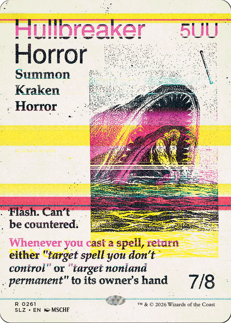 Hullbreaker Horror (0261) [Secret Lair x MSCHF: The Zeta Set] | Exor Games Summserside