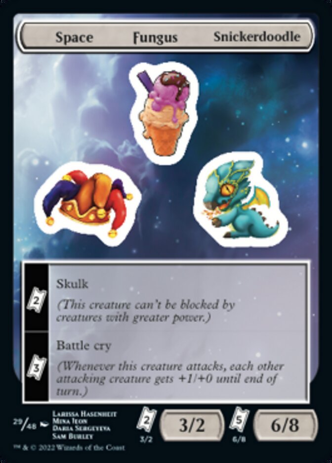 Space Fungus Snickerdoodle [Unfinity Stickers] | Exor Games Summserside