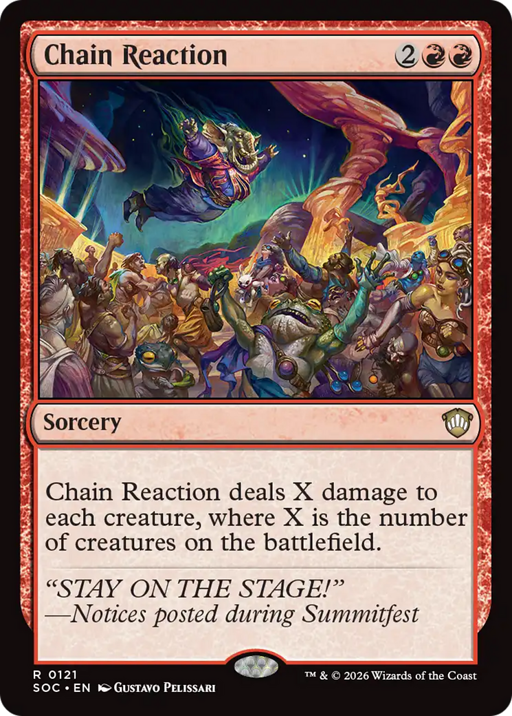 Chain Reaction [Secrets of Strixhaven Commander] | Exor Games Summserside