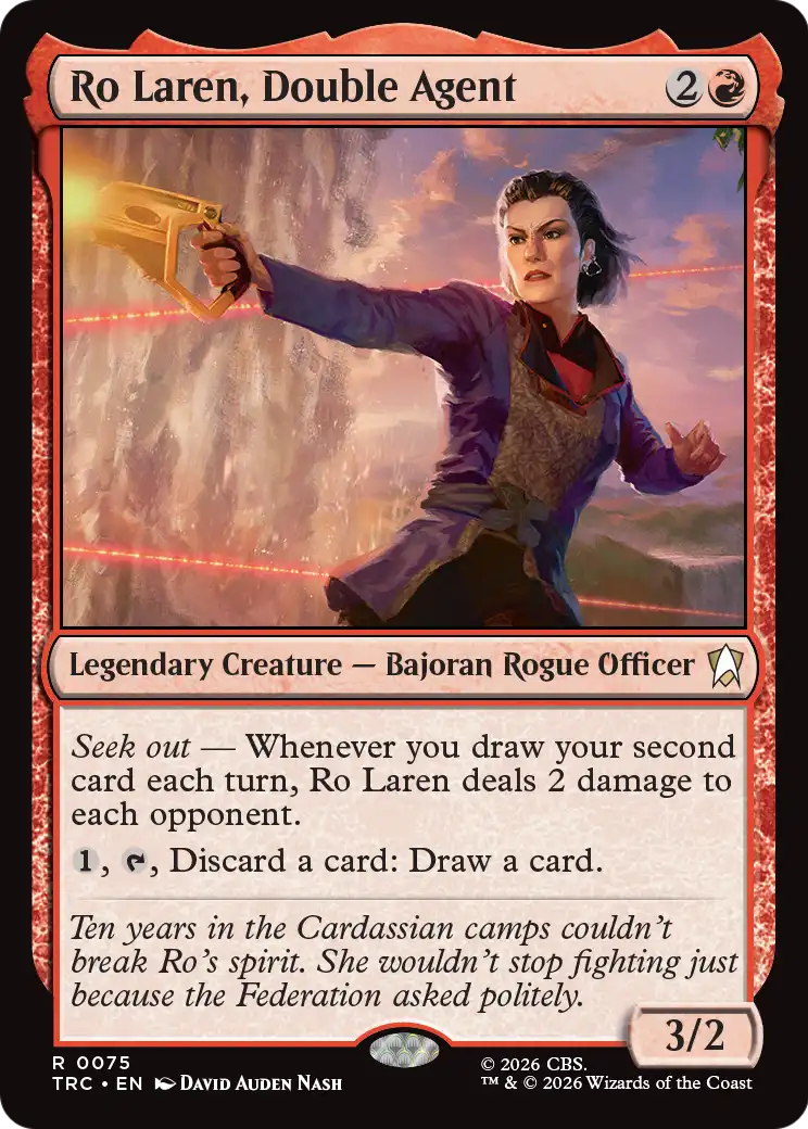 Ro Laren, Double Agent (Surge Foil) [Star Trek Commander] | Exor Games Summserside