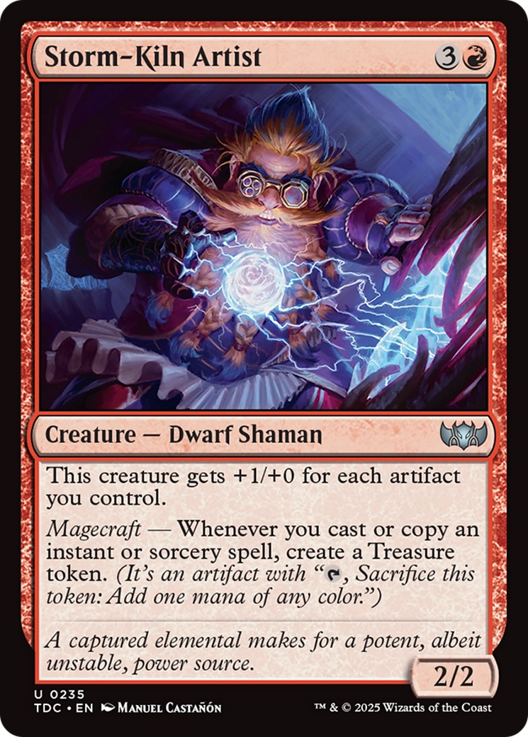Storm-Kiln Artist [Tarkir: Dragonstorm Commander] | Exor Games Summserside