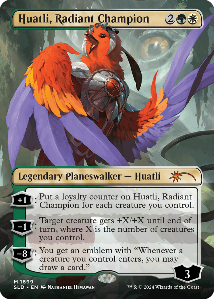 Huatli, Radiant Champion (Rainbow Foil) [Secret Lair Drop Series] | Exor Games Summserside