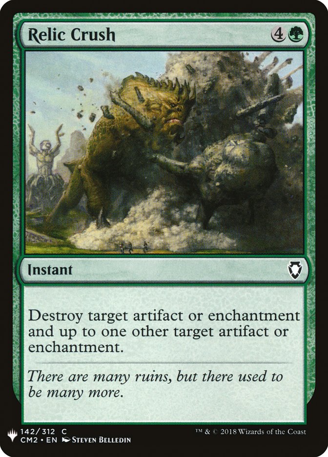 Relic Crush [Mystery Booster] | Exor Games Summserside