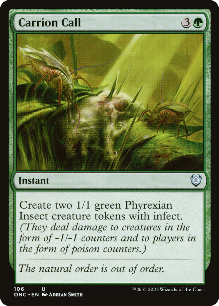 Carrion Call [Phyrexia: All Will Be One Commander] | Exor Games Summserside