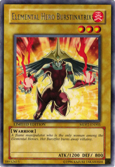 Elemental Hero Burstinatrix [MDP2-EN003] Rare | Exor Games Summserside