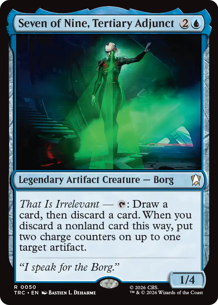 Seven of Nine, Tertiary Adjunct (Surge Foil) [Star Trek Commander] | Exor Games Summserside