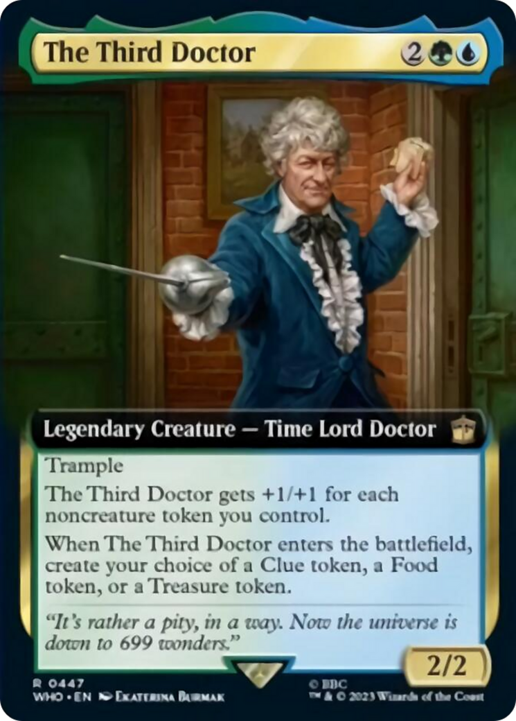 The Third Doctor (Extended Art) [Doctor Who] | Exor Games Summserside