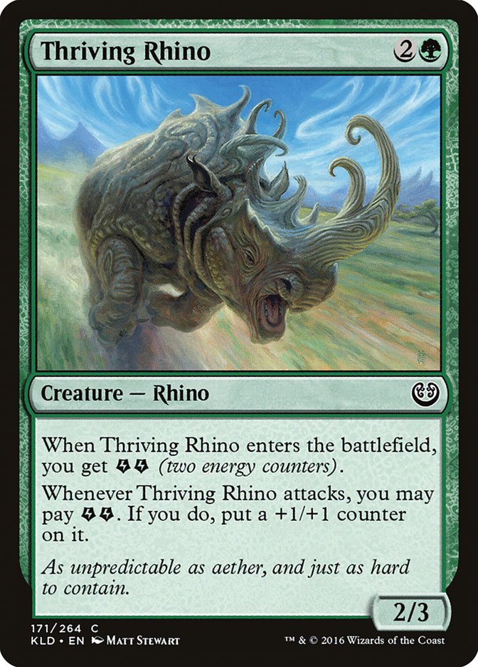 Thriving Rhino [Kaladesh] | Exor Games Summserside