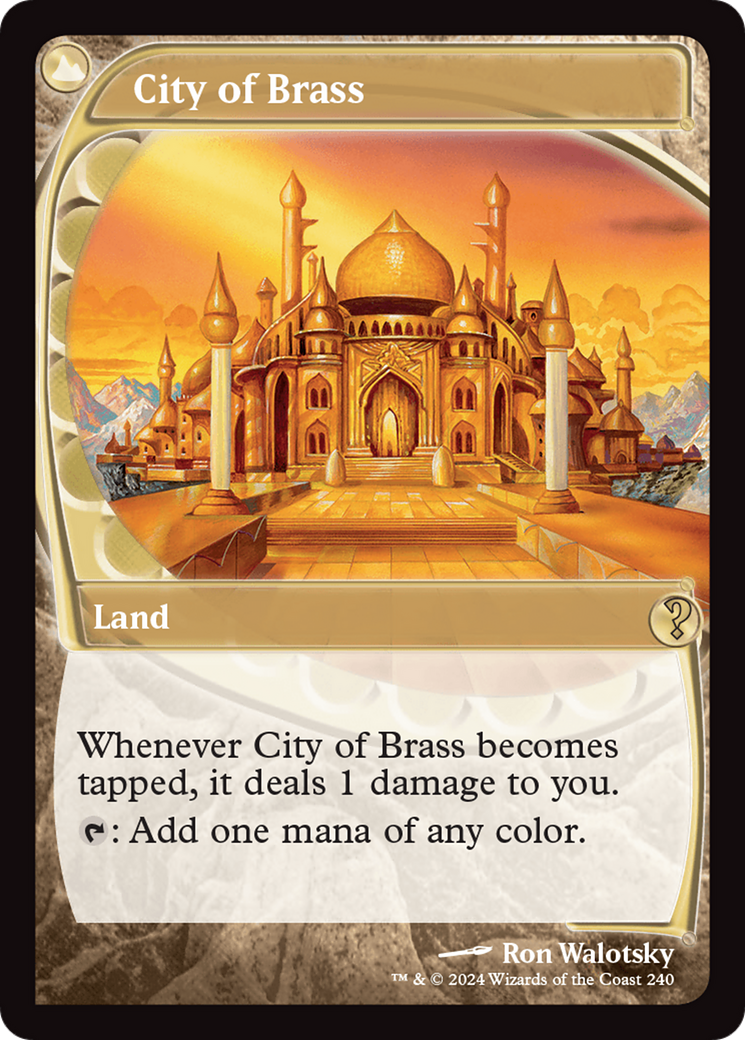 City of Brass (Future Sight) [Mystery Booster 2] | Exor Games Summserside