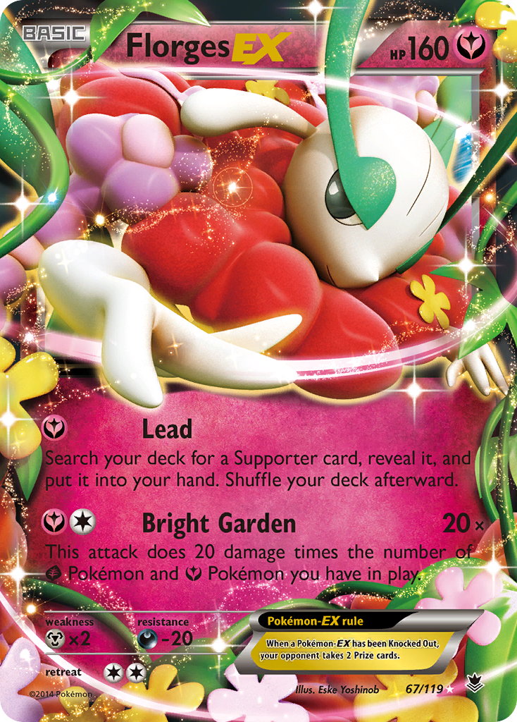 Florges EX (67/119) [XY: Phantom Forces] | Exor Games Summserside
