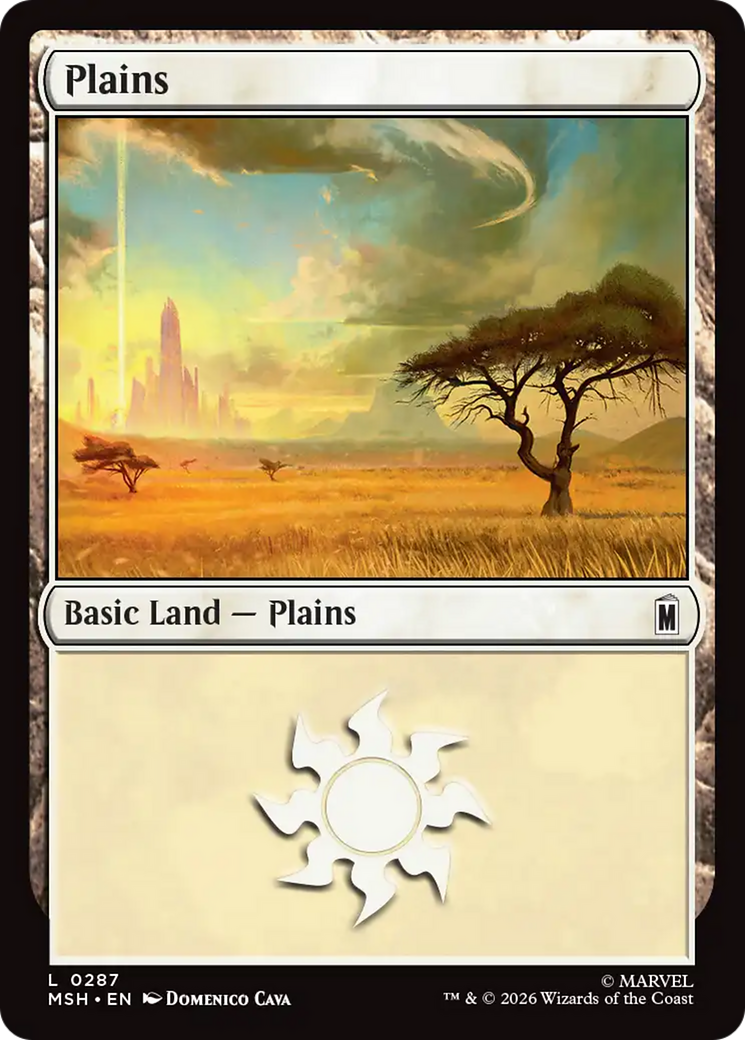 Plains (0287) [Marvel Super Heroes] | Exor Games Summserside