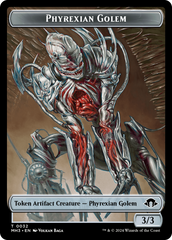 Phyrexian Germ // Phyrexian Golem Double-Sided Token [Modern Horizons 3 Tokens] | Exor Games Summserside