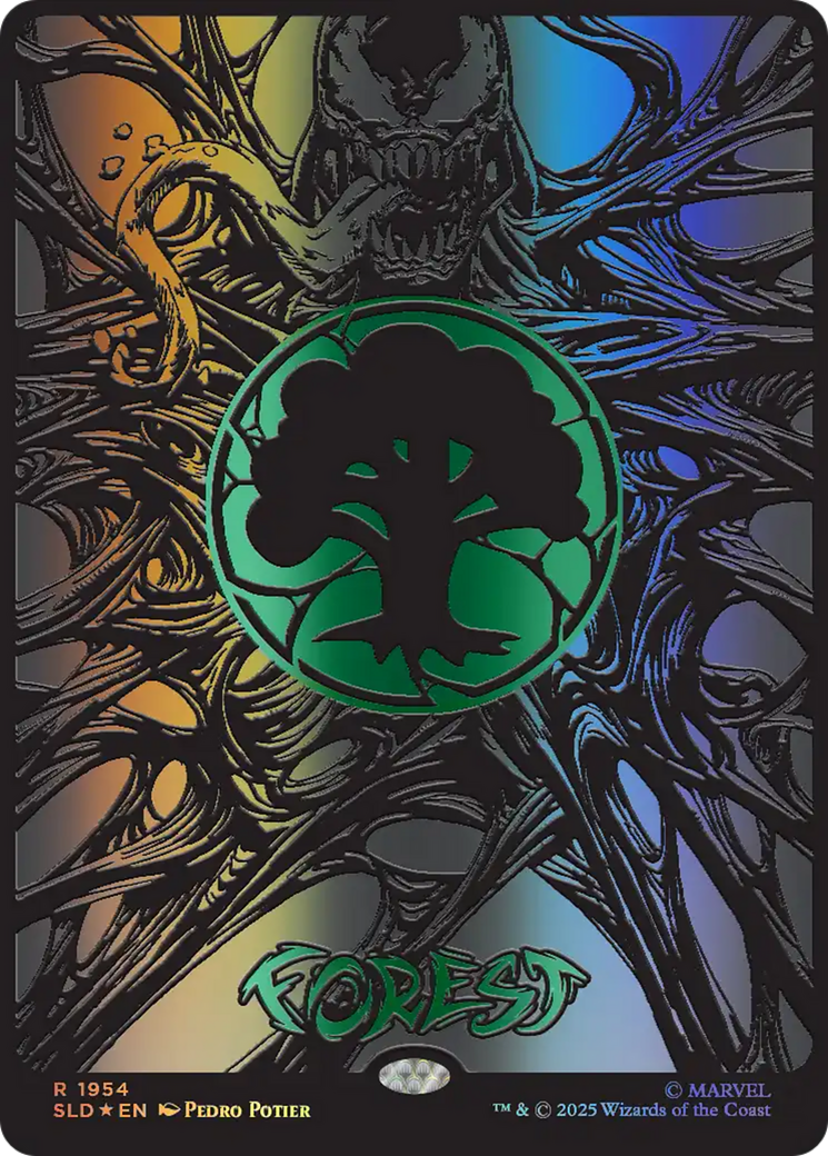 Forest (1954) (Raised Foil) [Secret Lair Drop Series] | Exor Games Summserside