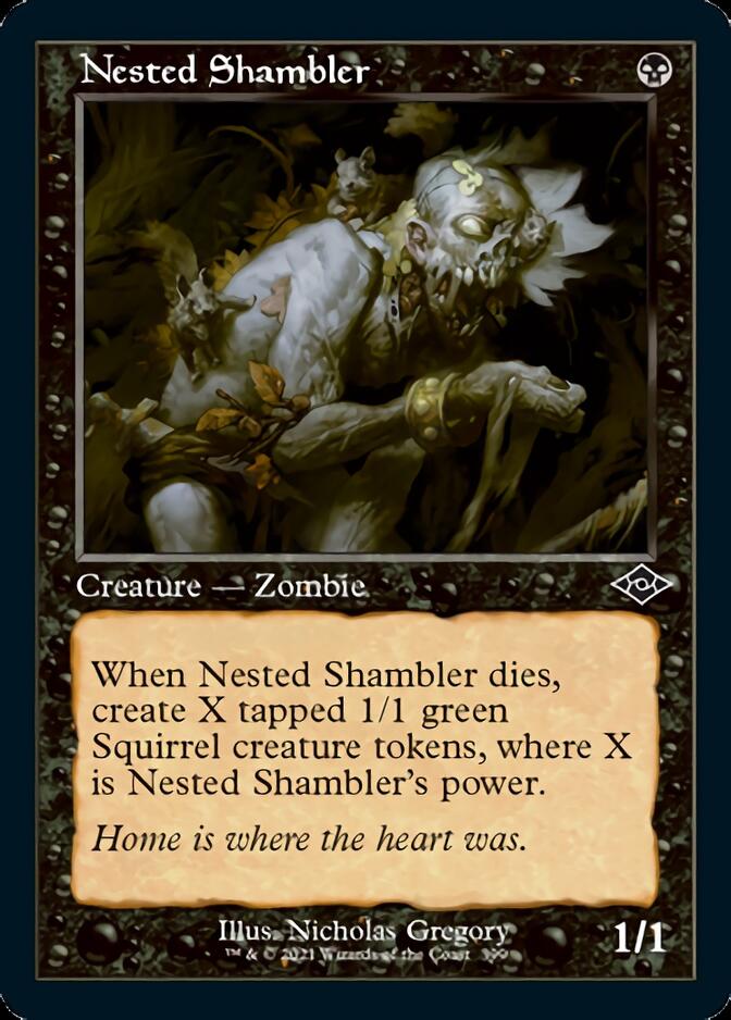 Nested Shambler (Retro Foil Etched) [Modern Horizons 2] | Exor Games Summserside