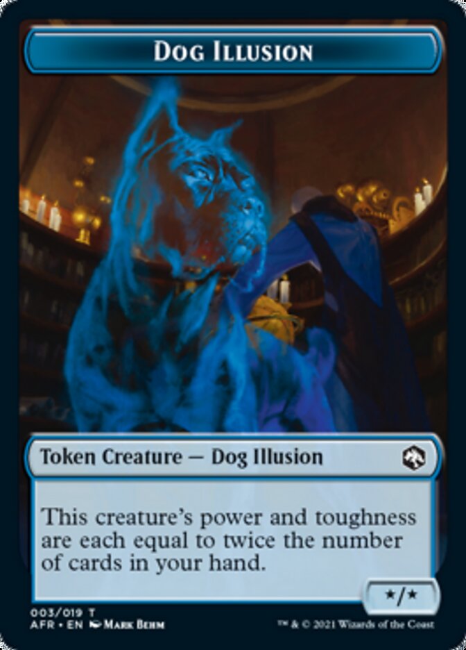 Dog Illusion Token [Dungeons & Dragons: Adventures in the Forgotten Realms Tokens] | Exor Games Summserside