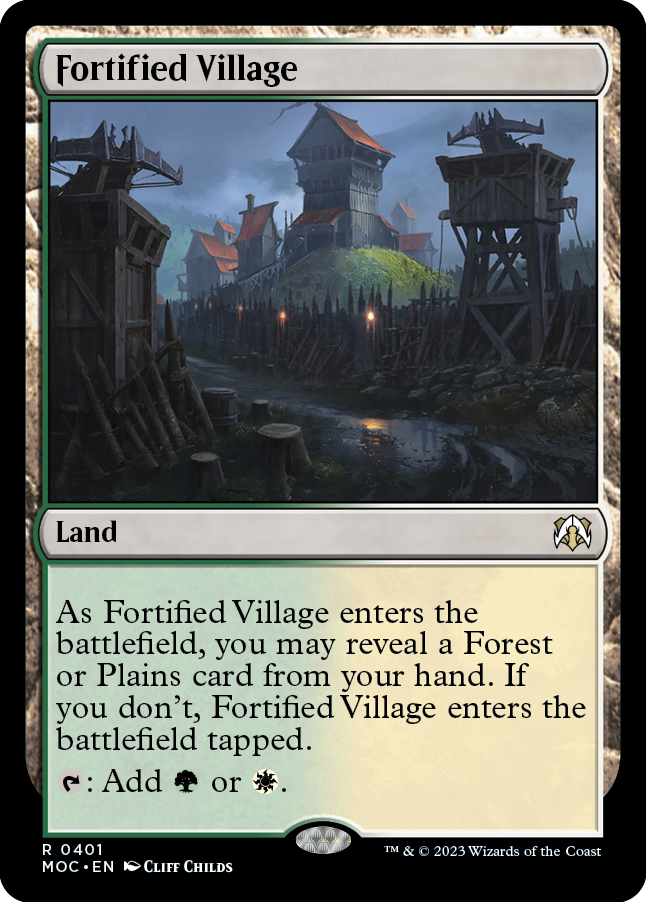 Fortified Village [March of the Machine Commander] | Exor Games Summserside