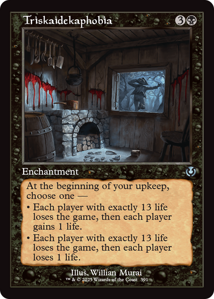 Triskaidekaphobia (Retro Frame) [Innistrad Remastered] | Exor Games Summserside