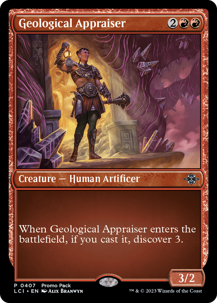 Geological Appraiser [The Lost Caverns of Ixalan Promos] | Exor Games Summserside