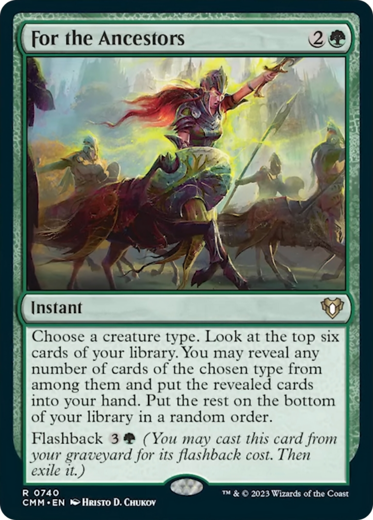 For the Ancestors [Commander Masters] | Exor Games Summserside