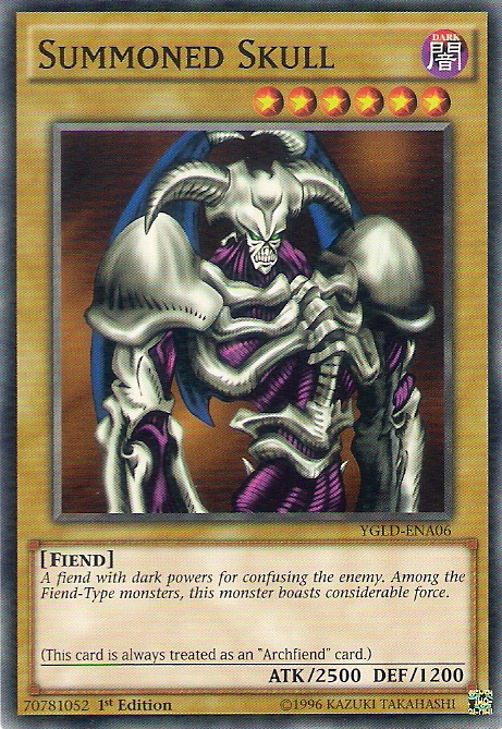 Summoned Skull [YGLD-ENA06] Common | Exor Games Summserside