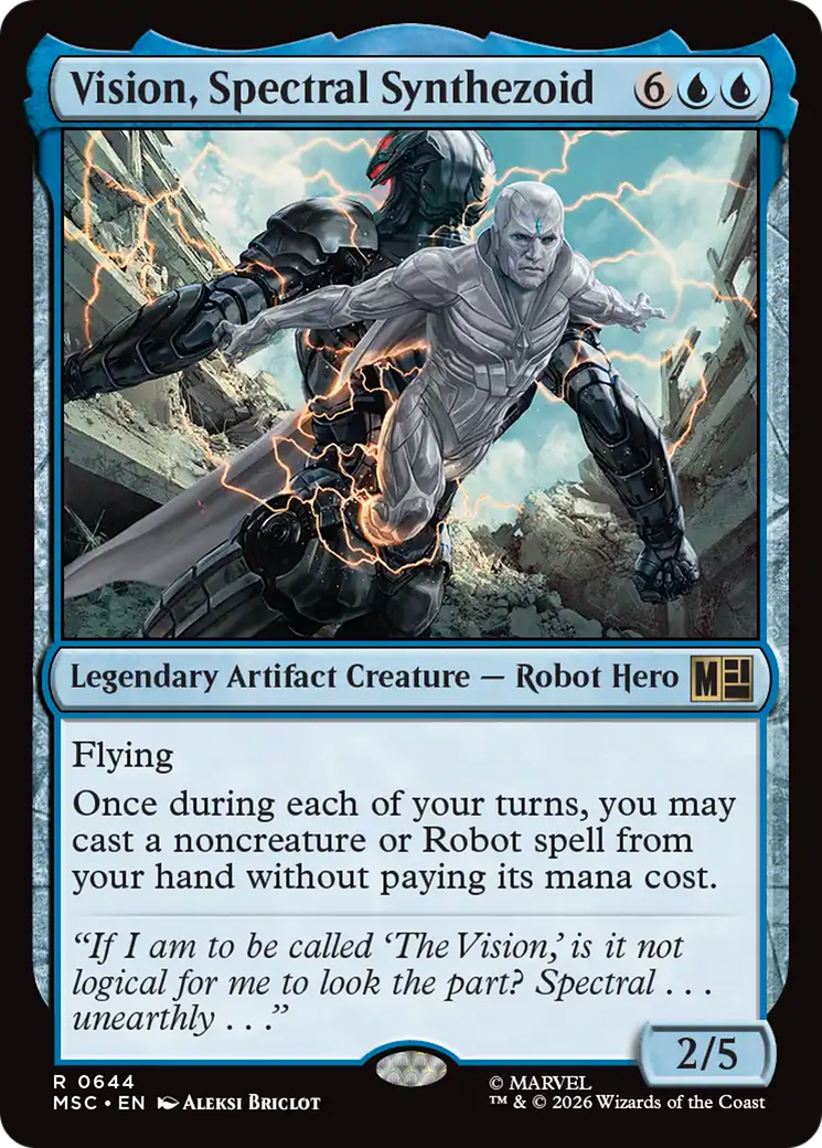 Vision, Spectral Synthezoid [Marvel Super Heroes Commander] | Exor Games Summserside