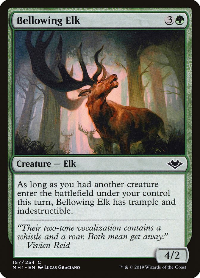 Bellowing Elk [Modern Horizons] | Exor Games Summserside