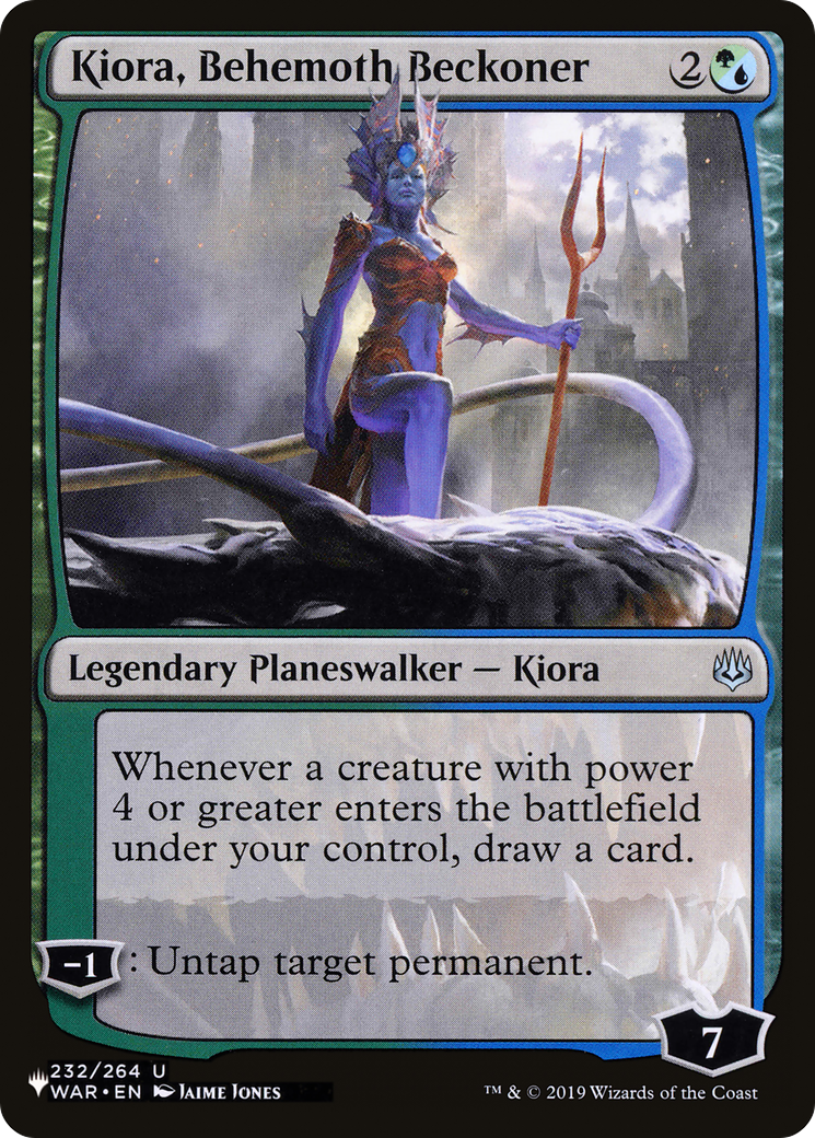 Kiora, Behemoth Beckoner [The List] | Exor Games Summserside