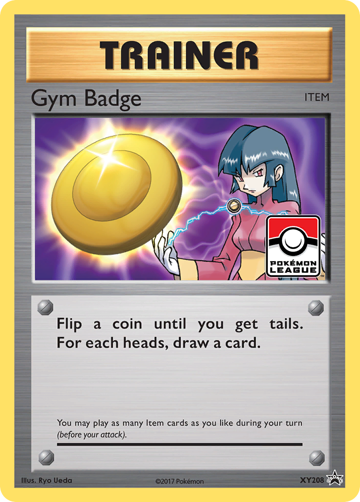 Gym Badge (XY208) (Sabrina) [XY: Black Star Promos] | Exor Games Summserside