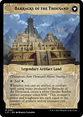 Thousand Moons Smithy // Barracks of the Thousand [The Lost Caverns of Ixalan Prerelease Cards] | Exor Games Summserside