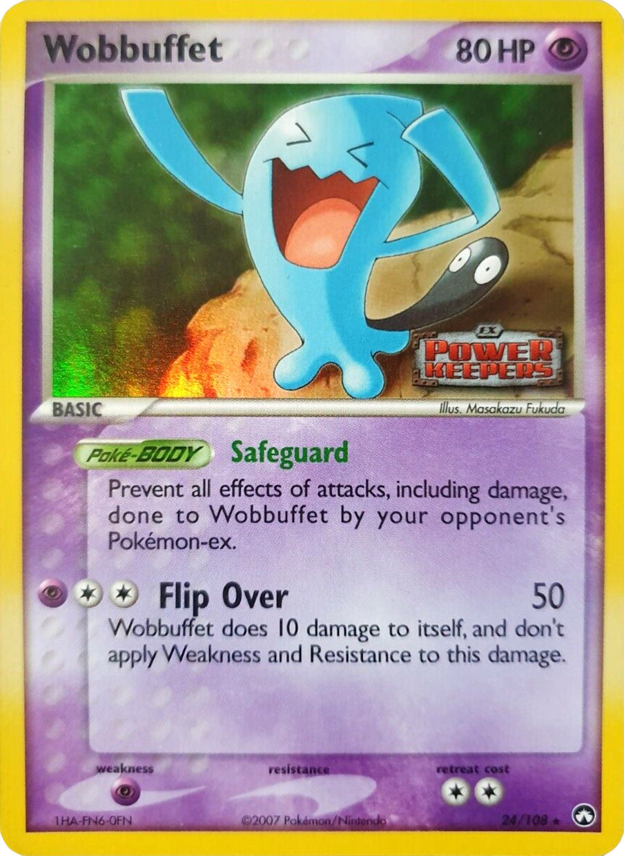 Wobbuffet (24/108) (Stamped) [EX: Power Keepers] | Exor Games Summserside