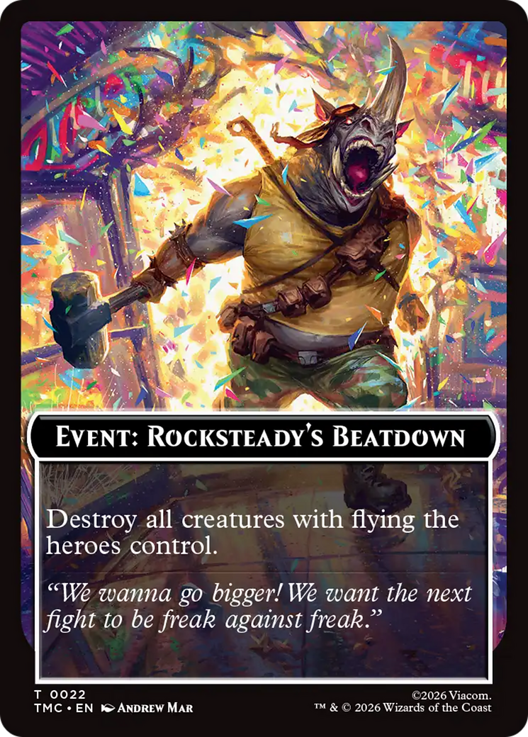 Event: Rocksteady's Beatdown [Teenage Mutant Ninja Turtles Commander Tokens] | Exor Games Summserside