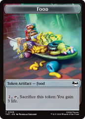 Ninja // Food Double-Sided Token [Teenage Mutant Ninja Turtles Tokens] | Exor Games Summserside