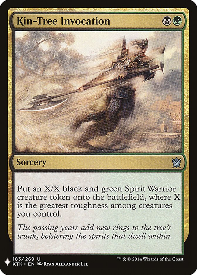 Kin-Tree Invocation [Mystery Booster] | Exor Games Summserside