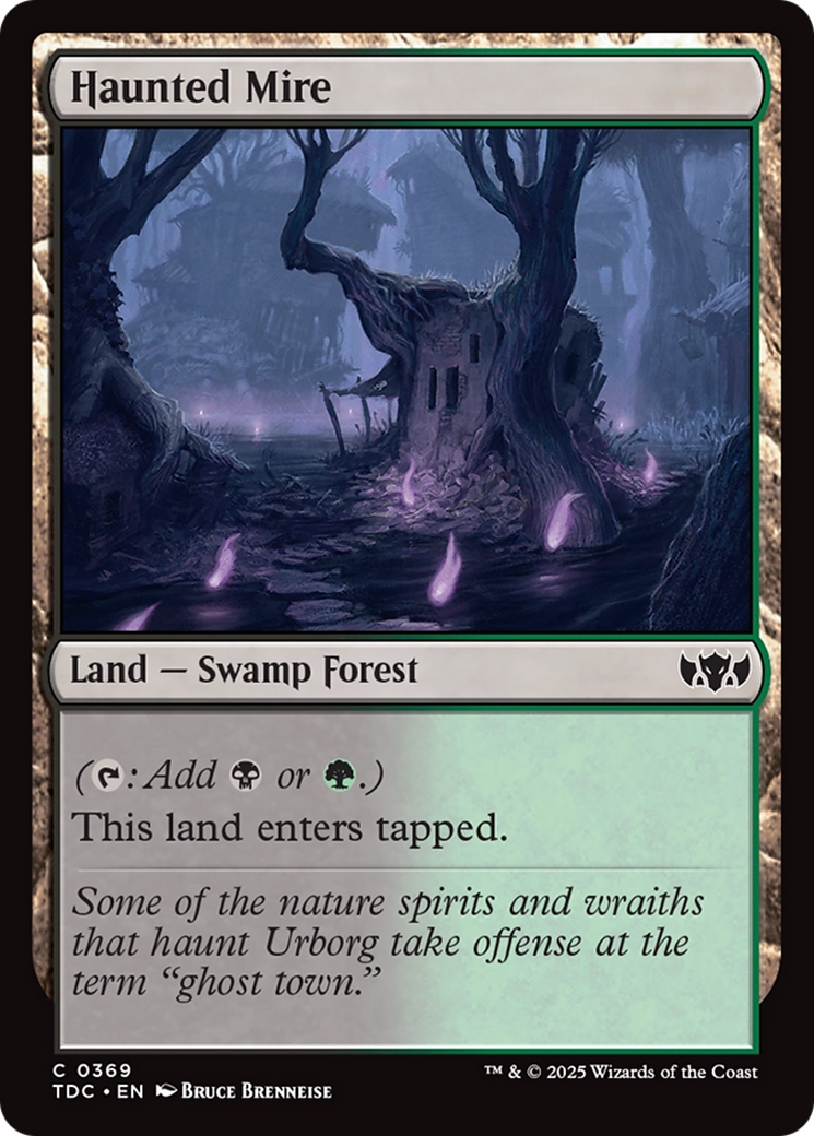 Haunted Mire [Tarkir: Dragonstorm Commander] | Exor Games Summserside