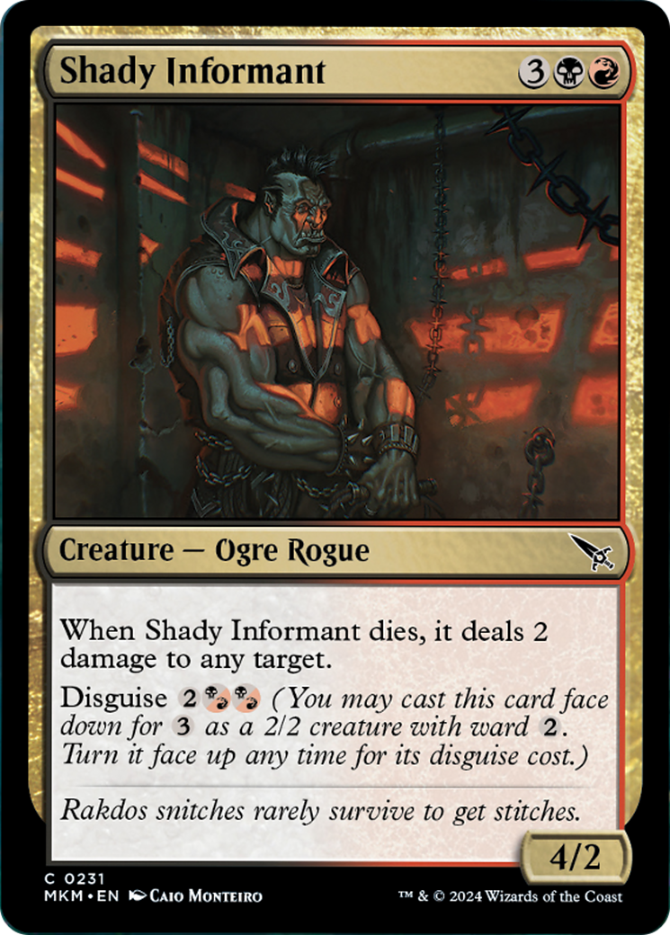Shady Informant [Murders at Karlov Manor] | Exor Games Summserside