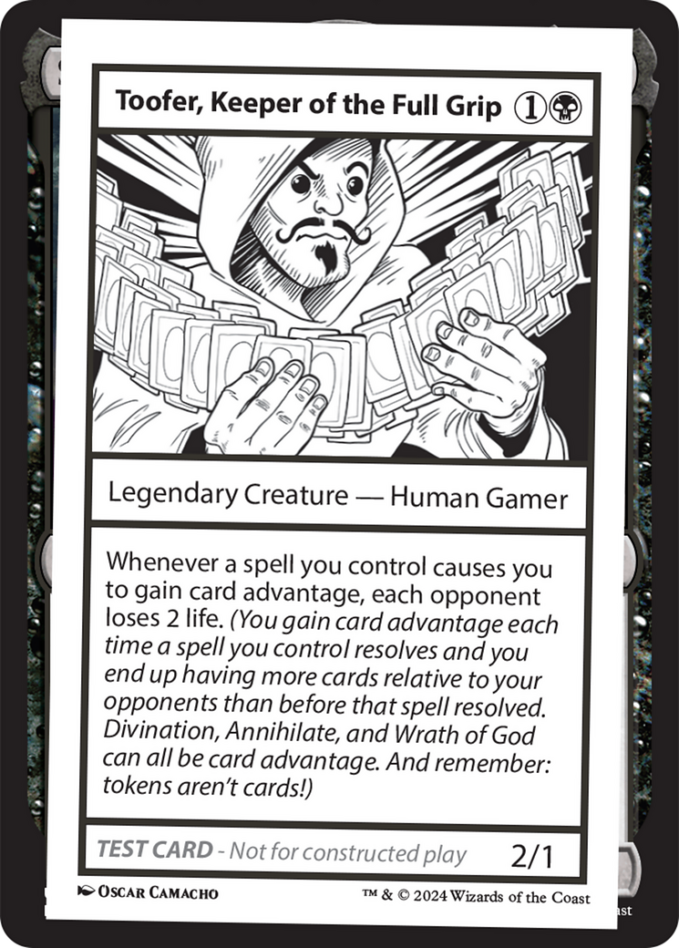 Toofer, Keeper of the Full Grip [Mystery Booster 2 Playtest Cards] | Exor Games Summserside