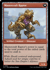 Saheeli's Lattice // Mastercraft Raptor [The Lost Caverns of Ixalan] | Exor Games Summserside