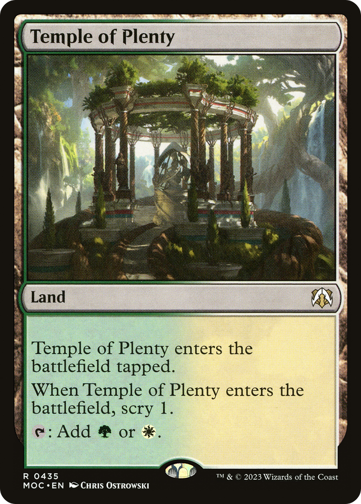 Temple of Plenty [March of the Machine Commander] | Exor Games Summserside