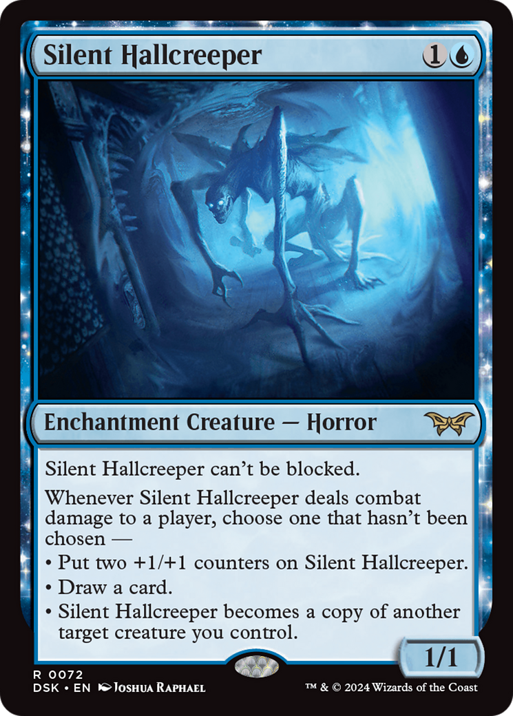 Silent Hallcreeper [Duskmourn: House of Horror] | Exor Games Summserside