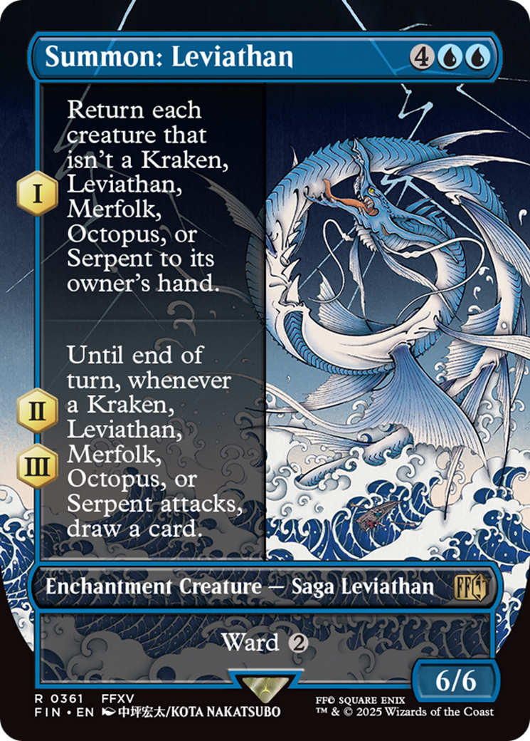 Summon: Leviathan (Borderless) [FINAL FANTASY] | Exor Games Summserside