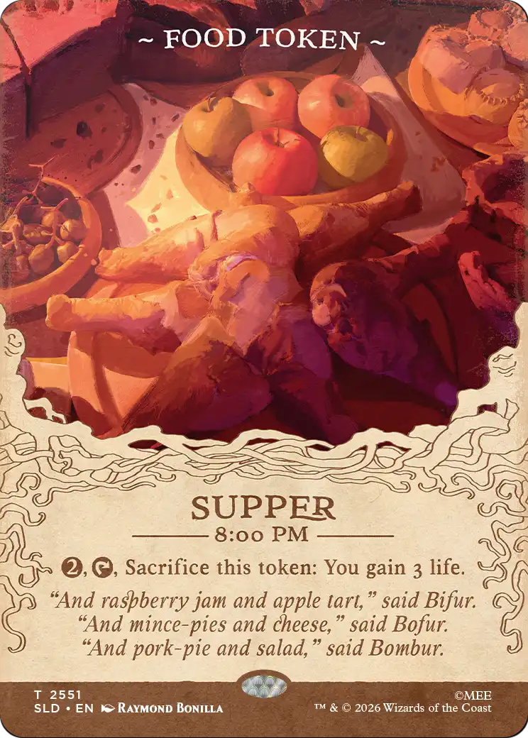 Food Token (2551) [Secret Lair Drop Series] | Exor Games Summserside