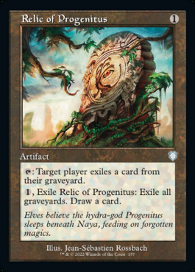 Relic of Progenitus (Retro) [The Brothers' War Commander] | Exor Games Summserside